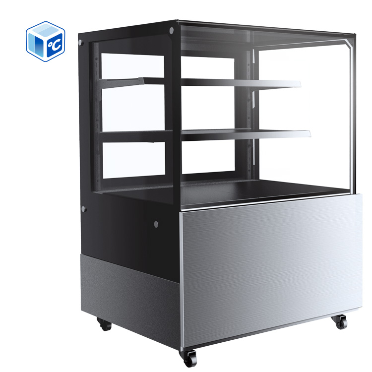Case Fan - 1200x675x1215mm BJD-173 Commerciële Taartvitrine met ventilator-koeling