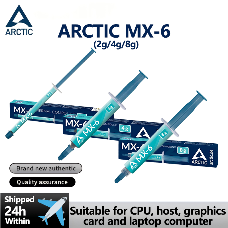 Thermal Paste - ARCTIC MX-6 (2g/4g/8g) Ultieme prestatie-thermische pasta
