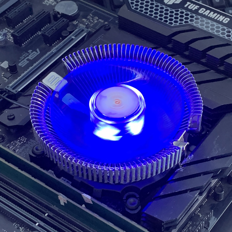 Cpu Heatsink - CPU Luchtgekoelde Koeler LED Koelventilator voor