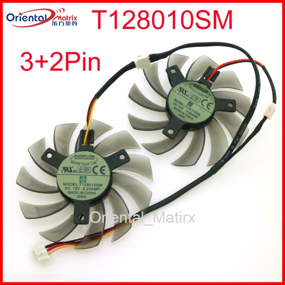 Air Cooler Cpu - Gratis Verzending T128010SM 75mm DC12V 0.20A