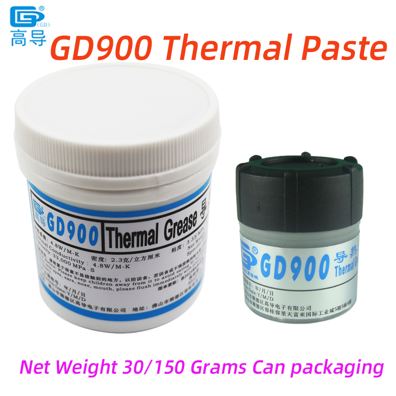 Thermal Paste - Nettogewicht 30/150 gram, verpakking grijs, GD900