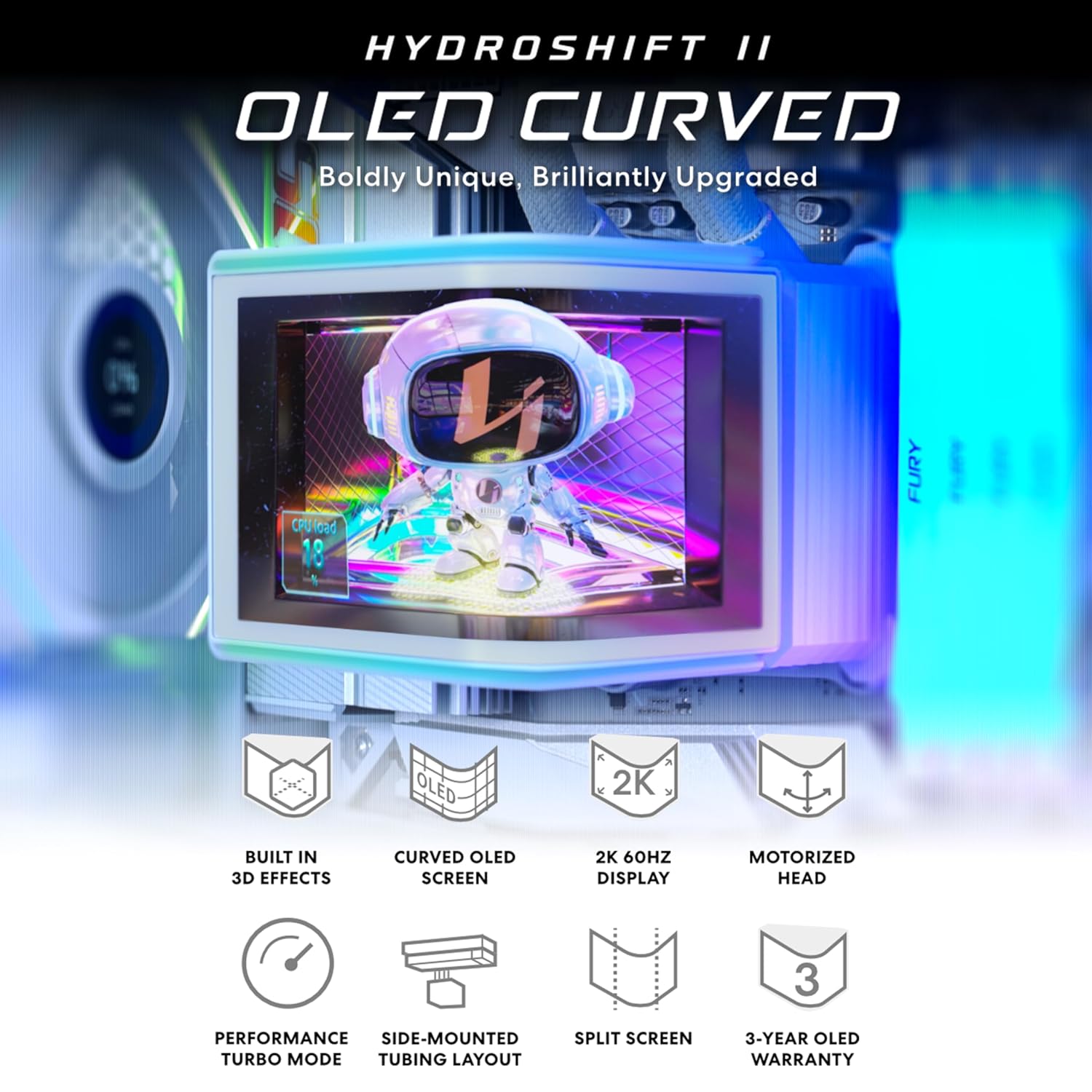 Lian Li Hydroshift II OLED Cur - Aio Liquid Cooler recensie en prijs