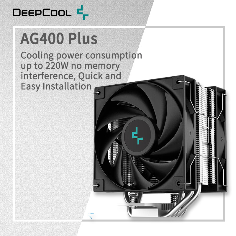 DEEPCOOL AG400 4 warmtepijpen  - Air Cooler Cpu recensie en prijs
