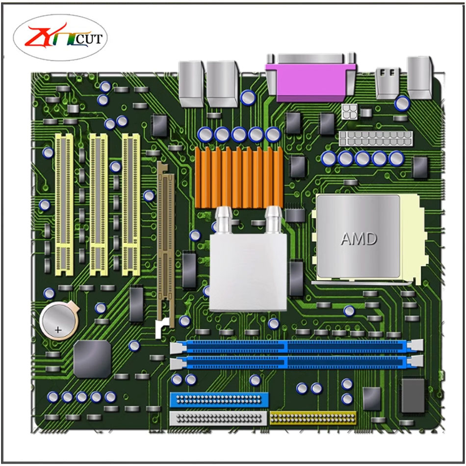 40 80 mm CPU Aluminium waterge - Heatsink recensie en prijs