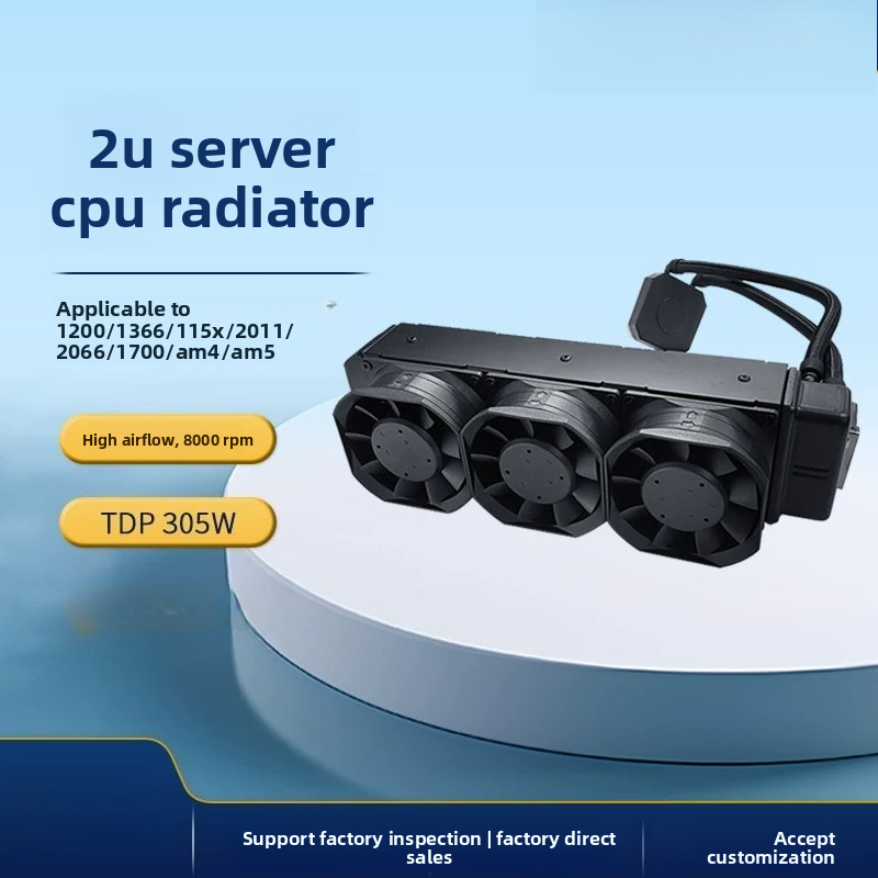 L35 2U serverkoeler met vloeis - Aio Liquid Cooler recensie en prijs