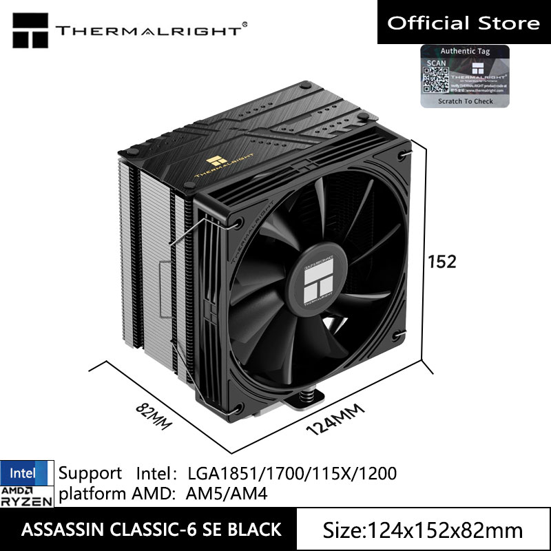 Thermalright ASSASSIN CLASSIC- - Cpu Heatsink recensie en prijs