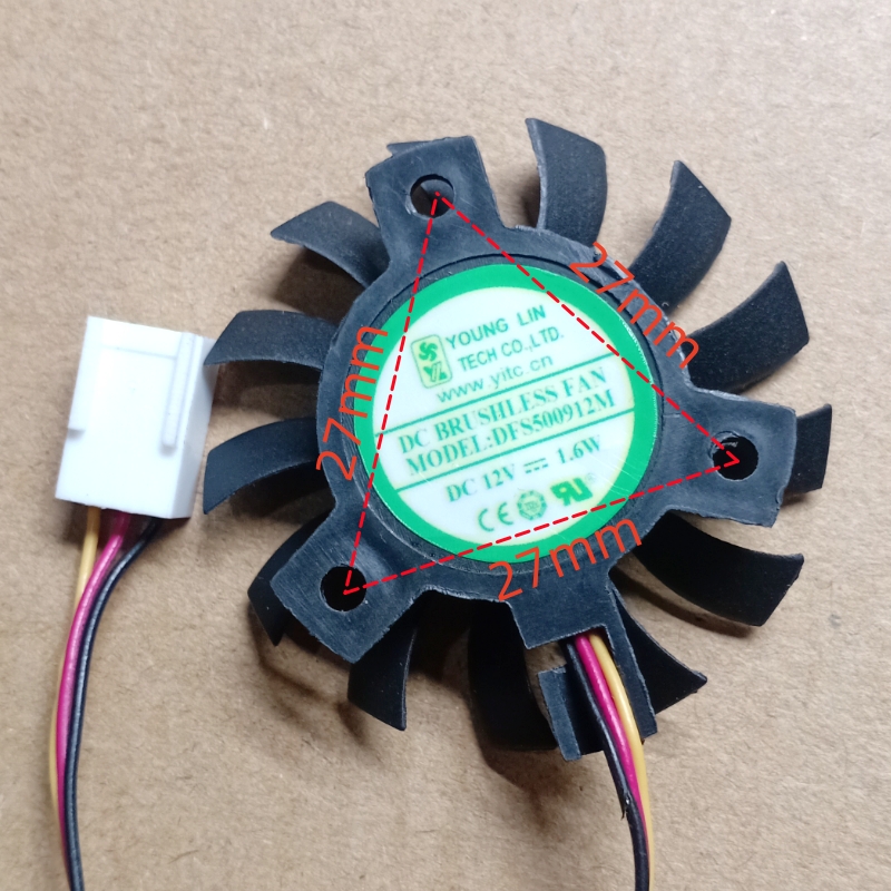 1PC Nieuw voor DFS500912L DFS5 - Air Cooler Cpu recensie en prijs