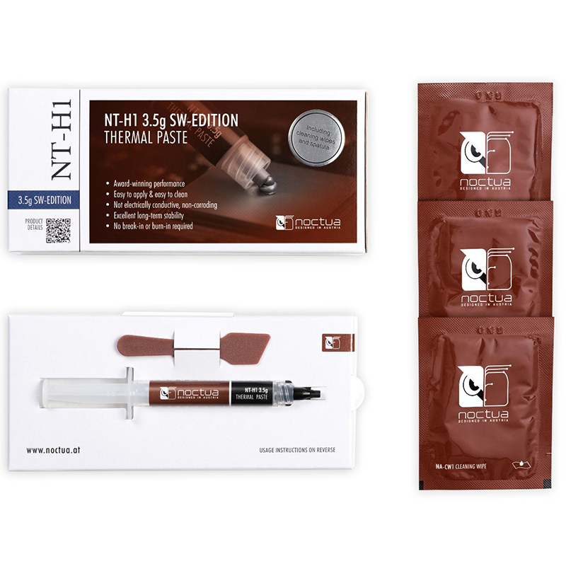 Noctua NT-H1 NT-H2 3.5G 10G Th - Thermal Paste recensie en prijs