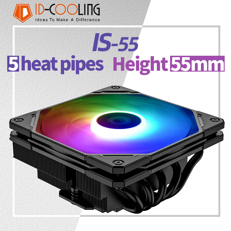 ID-COOLING IS-55 5Heatpipe CPU - Air Cooler Cpu recensie en prijs